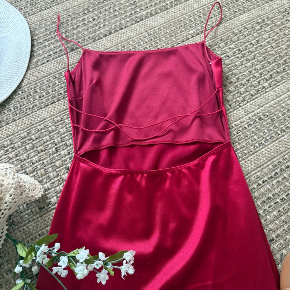 💋Windsor Open Back Mini Dress, S - Picture 5 of 5